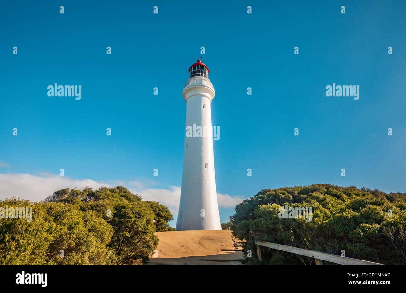Split Point lighthouse, Airey's Inlet, Great Ocean Road, Victoria, Australia Stock Photo