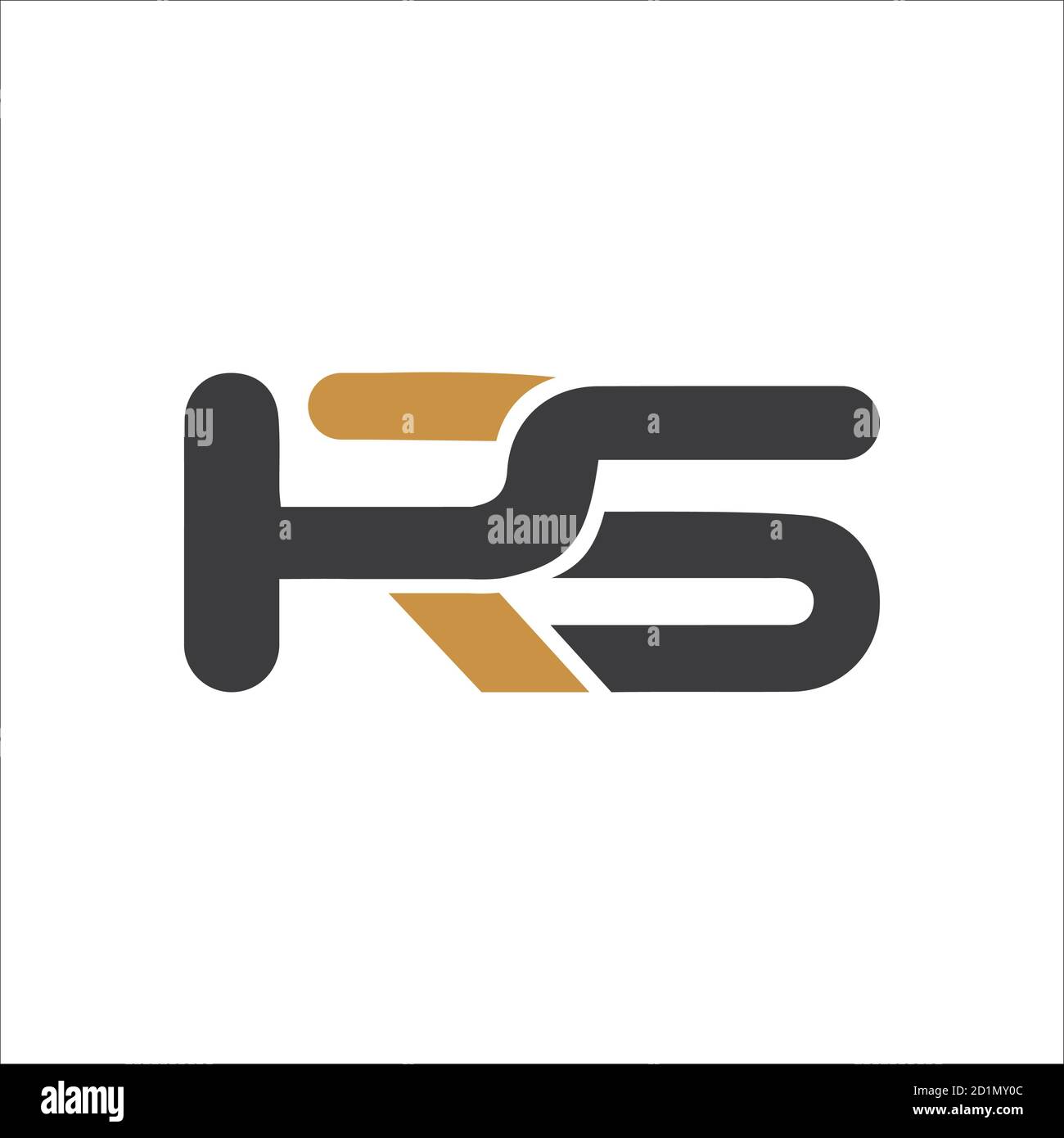 Initial letter rs logo or sr logo vector design template Stock Vector