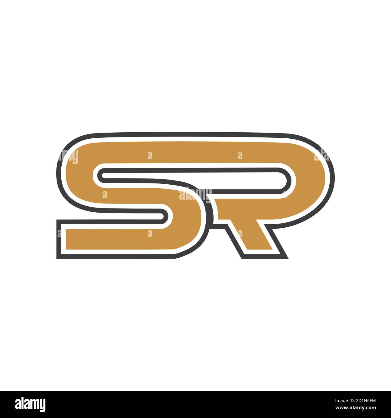 Initial letter rs logo or sr logo vector design template Stock Vector ...