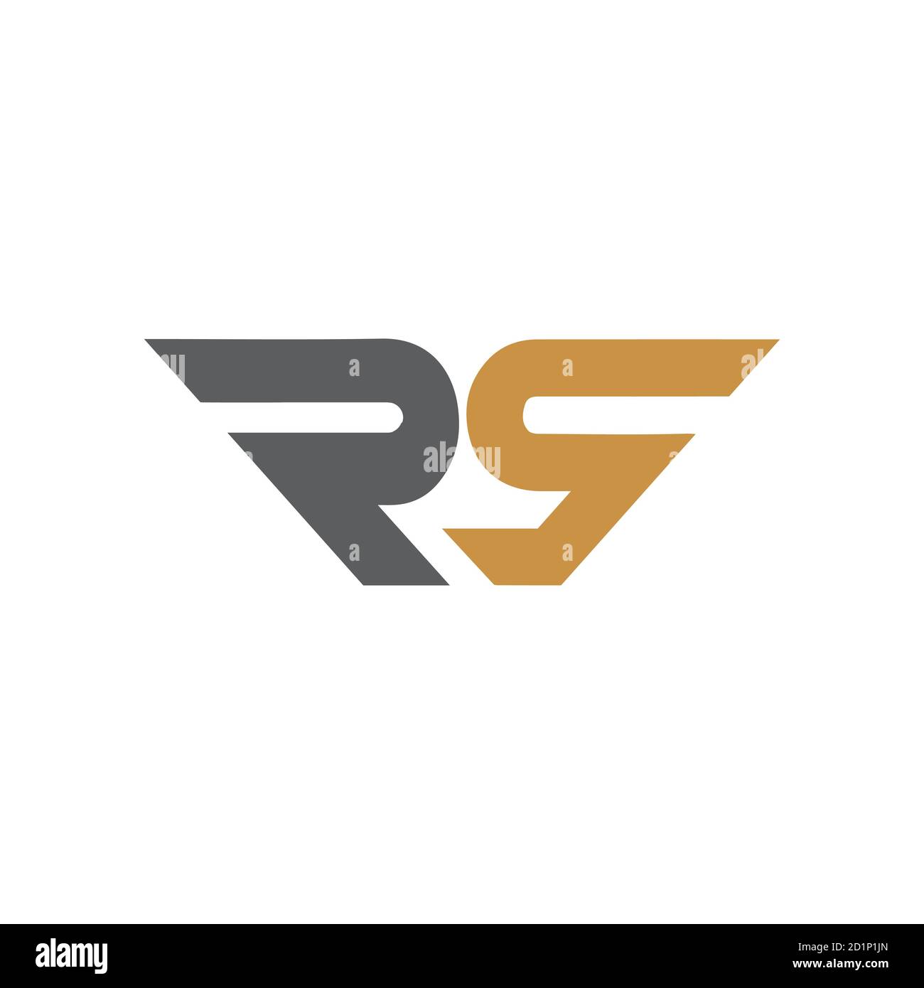 Initial letter rs logo or sr logo vector design template Stock Vector ...