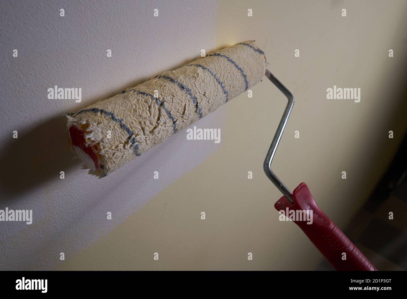 Painting repair construction tools space improvement carpentry Stock