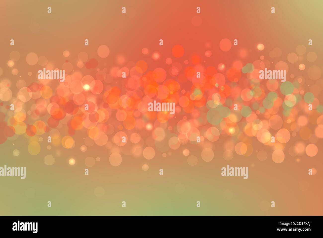 green glitter bokeh with stars abstract background, Stock image