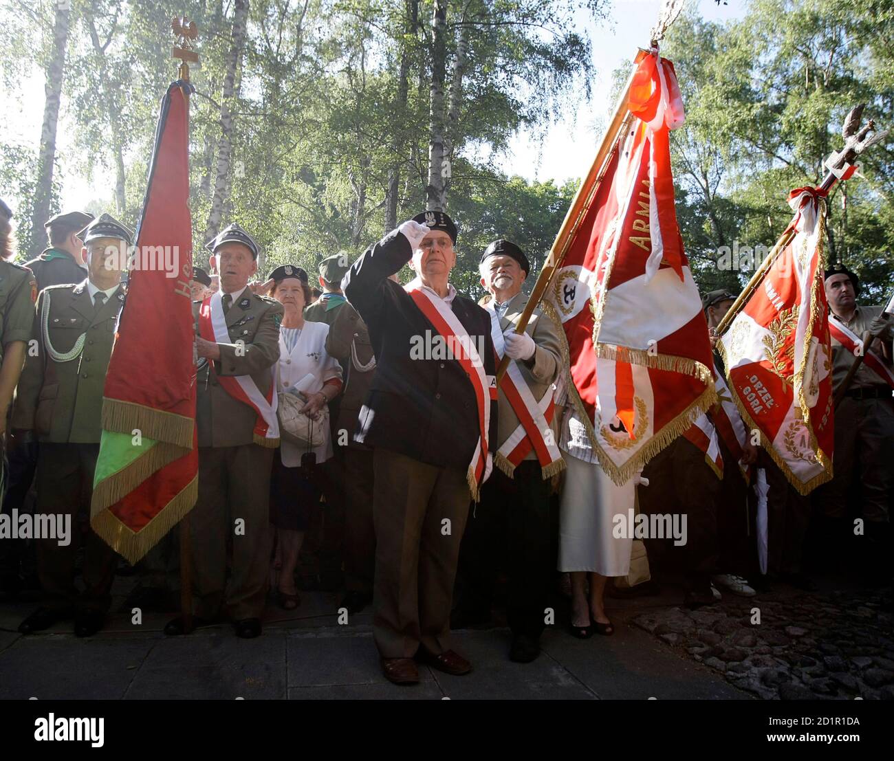 photo Armia Krajowa Flag alamy