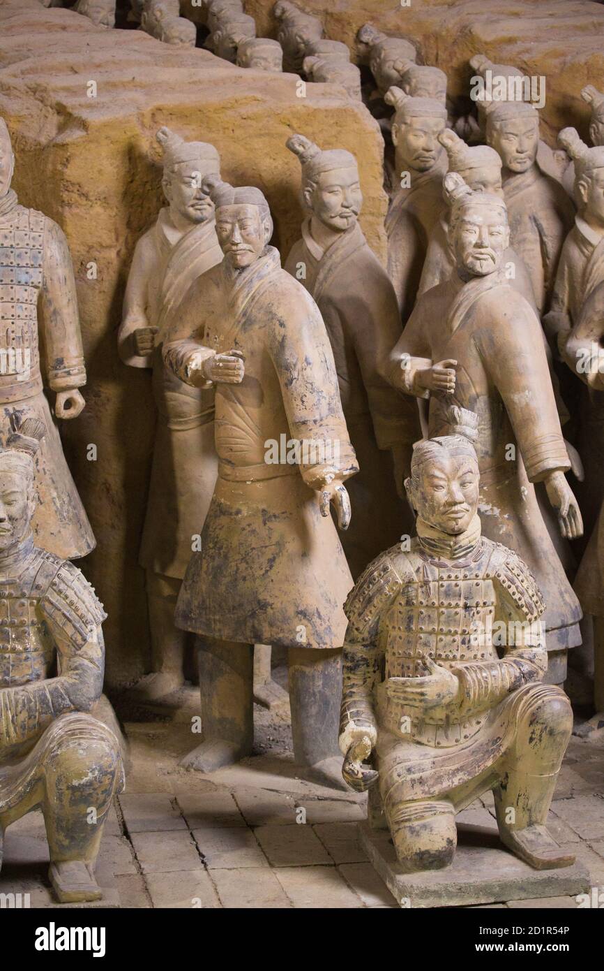 Terracotta Warriors Xi'an, China Stock Photo Alamy