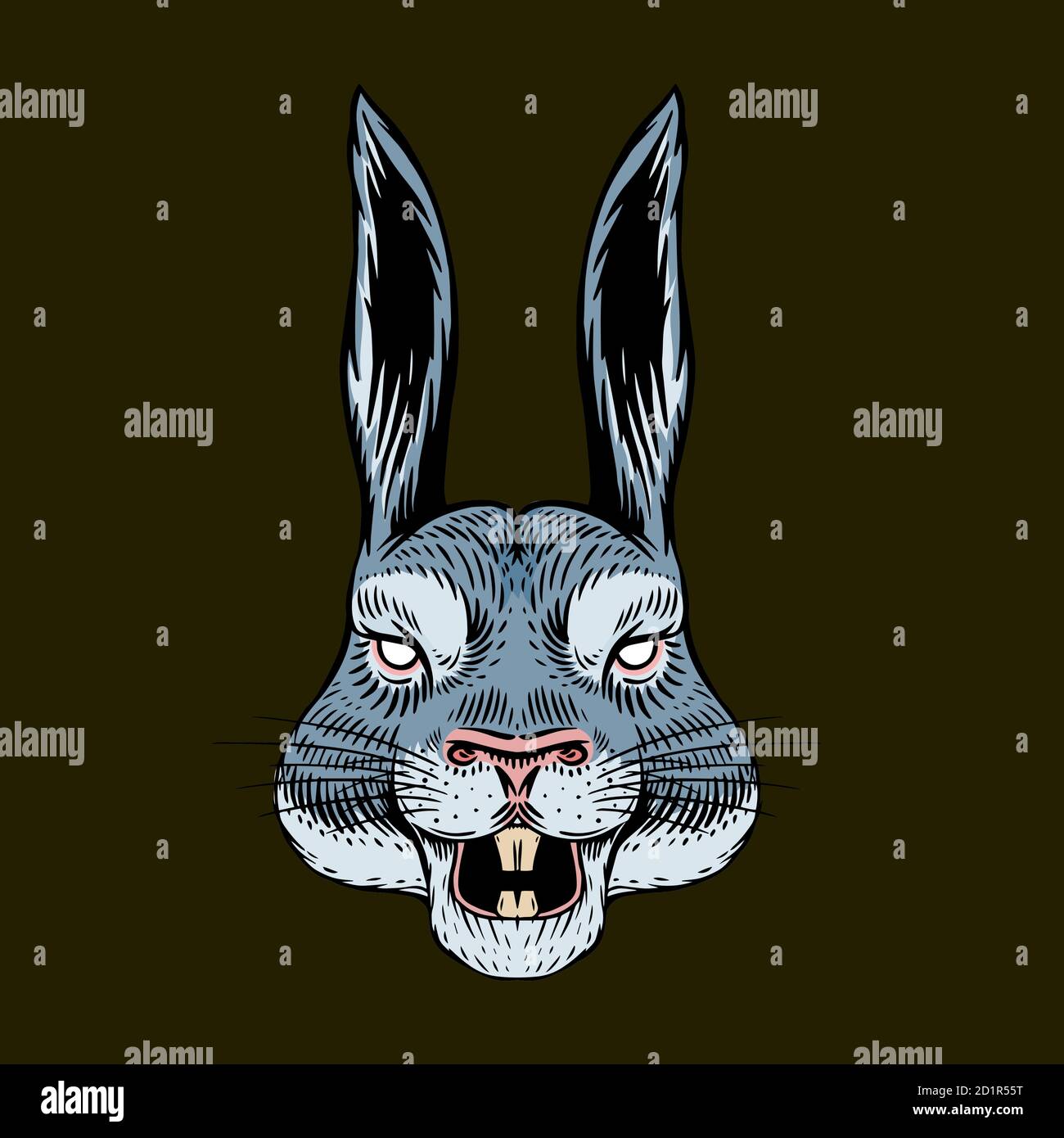 Mad rabbit hi-res stock photography and images - Alamy