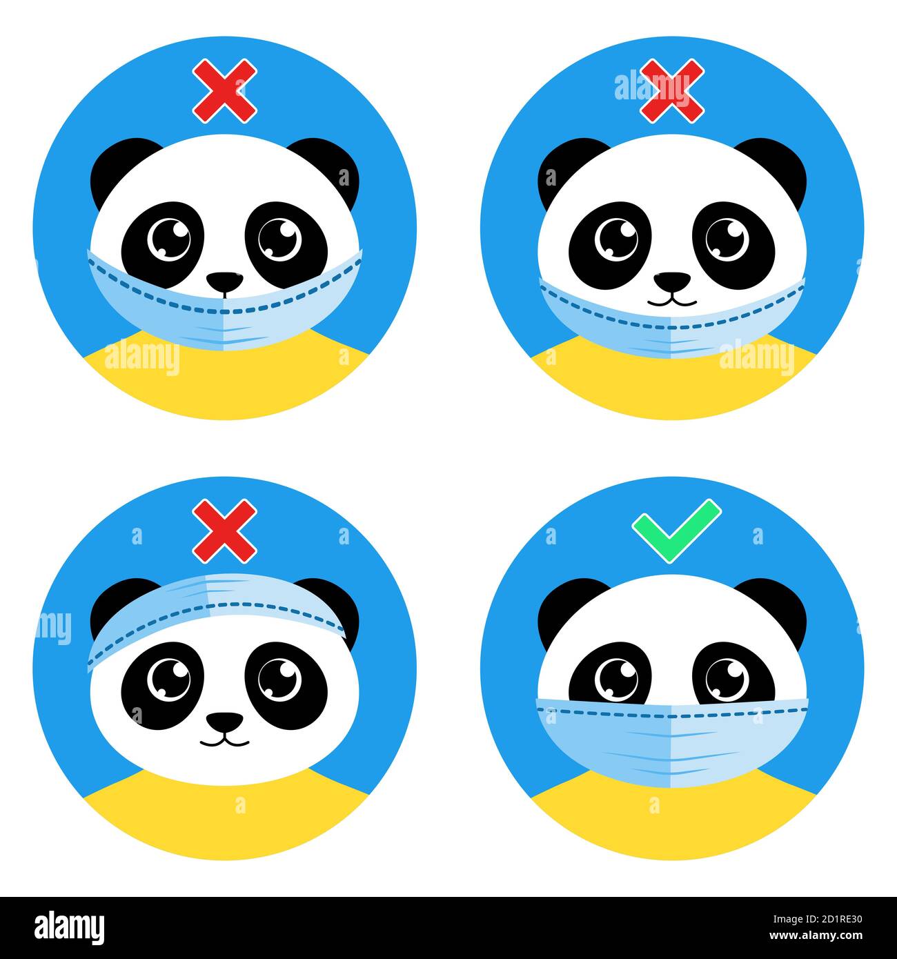 Download Panda Mask High Resolution Stock Photography And Images Alamy PSD Mockup Templates