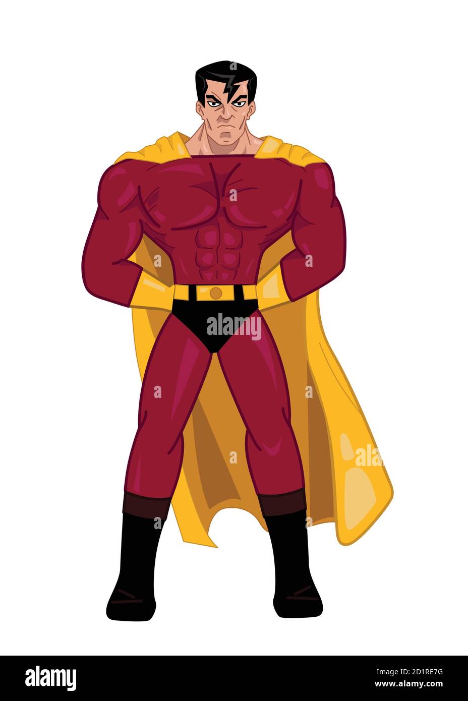 Illustration Of A Superhero Posing Stock Vector Image Art Alamy Illustration Of A Superhero Posing Stock Vector Image Art Alamy