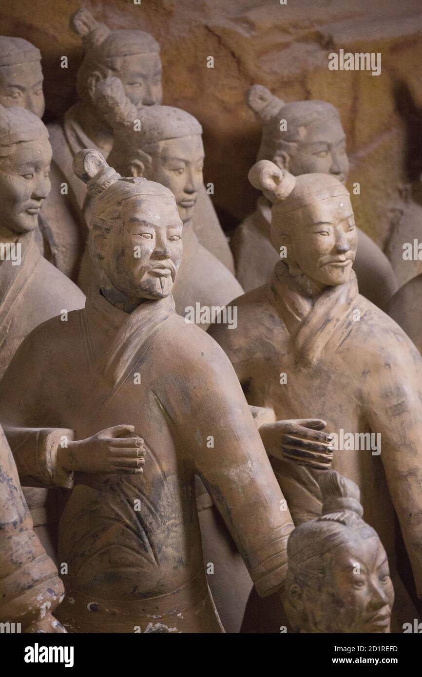 Terracotta Warriors Xi'an, China Stock Photo Alamy