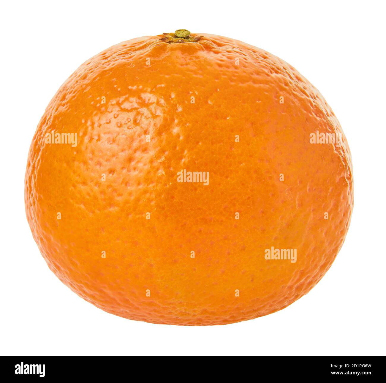 mandarin whole white isolated background with clipping path Stock Photo ...