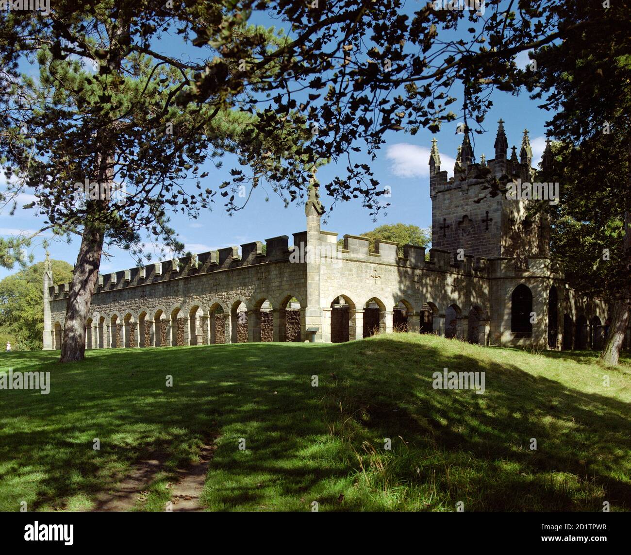 AUCKLAND DEER HOUSE, Auckland Castle Park, Durham. Exterior view