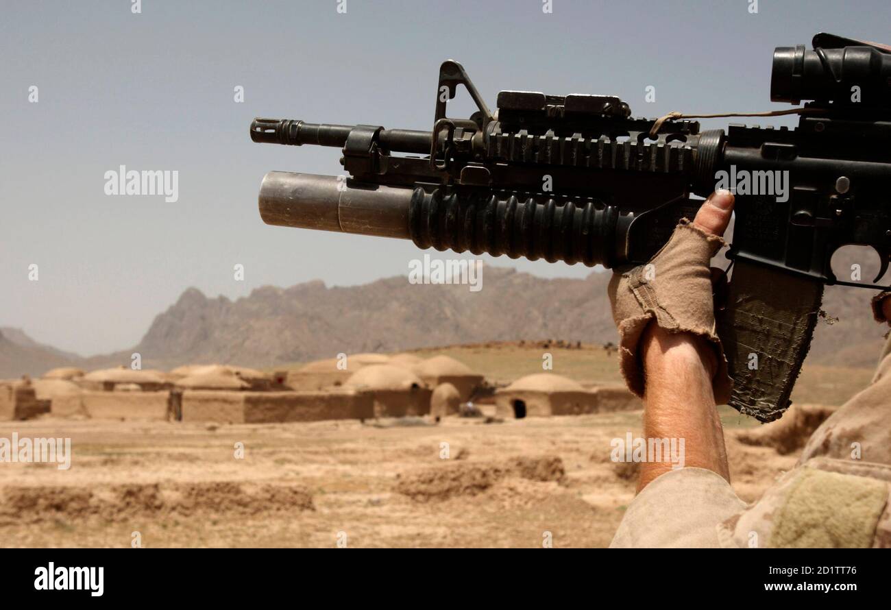 U s marine patrol afghanistan hi-res stock photography and images - Alamy
