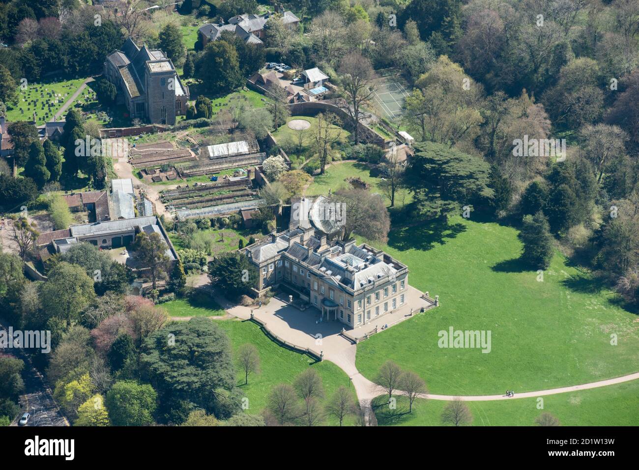 Blaise Castle House, now a Museum, Landscape Park designed by Humphry Repton, Walled Garden