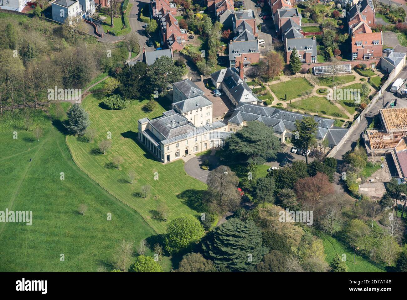 Repton Hall, designed by Humphry Repton in 1802, Brentry, Bristol, 2018