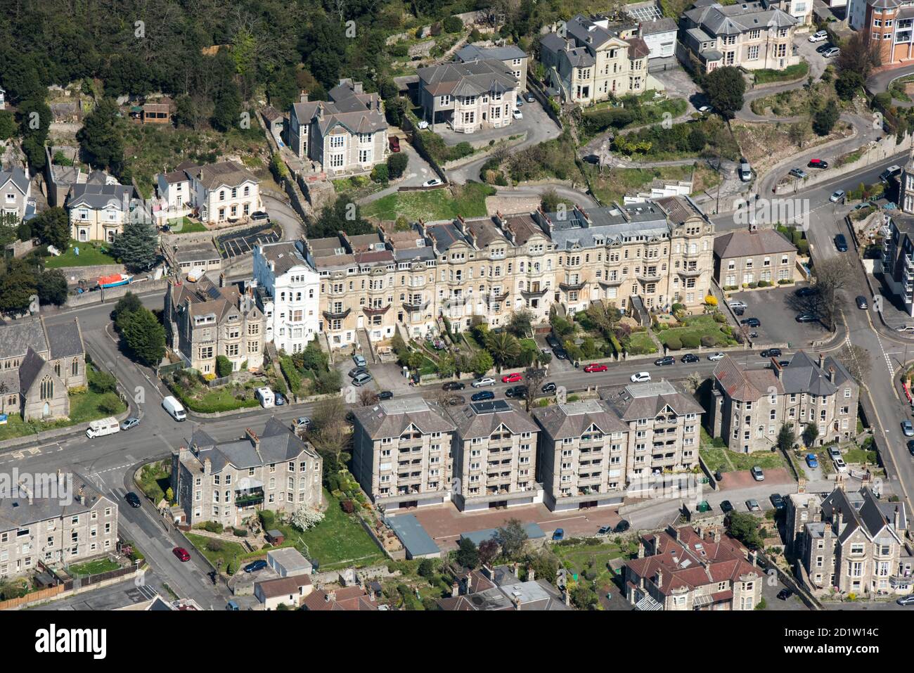 Victorian Terrace on Atlantic Road, WestonSuperMare, North Somerset