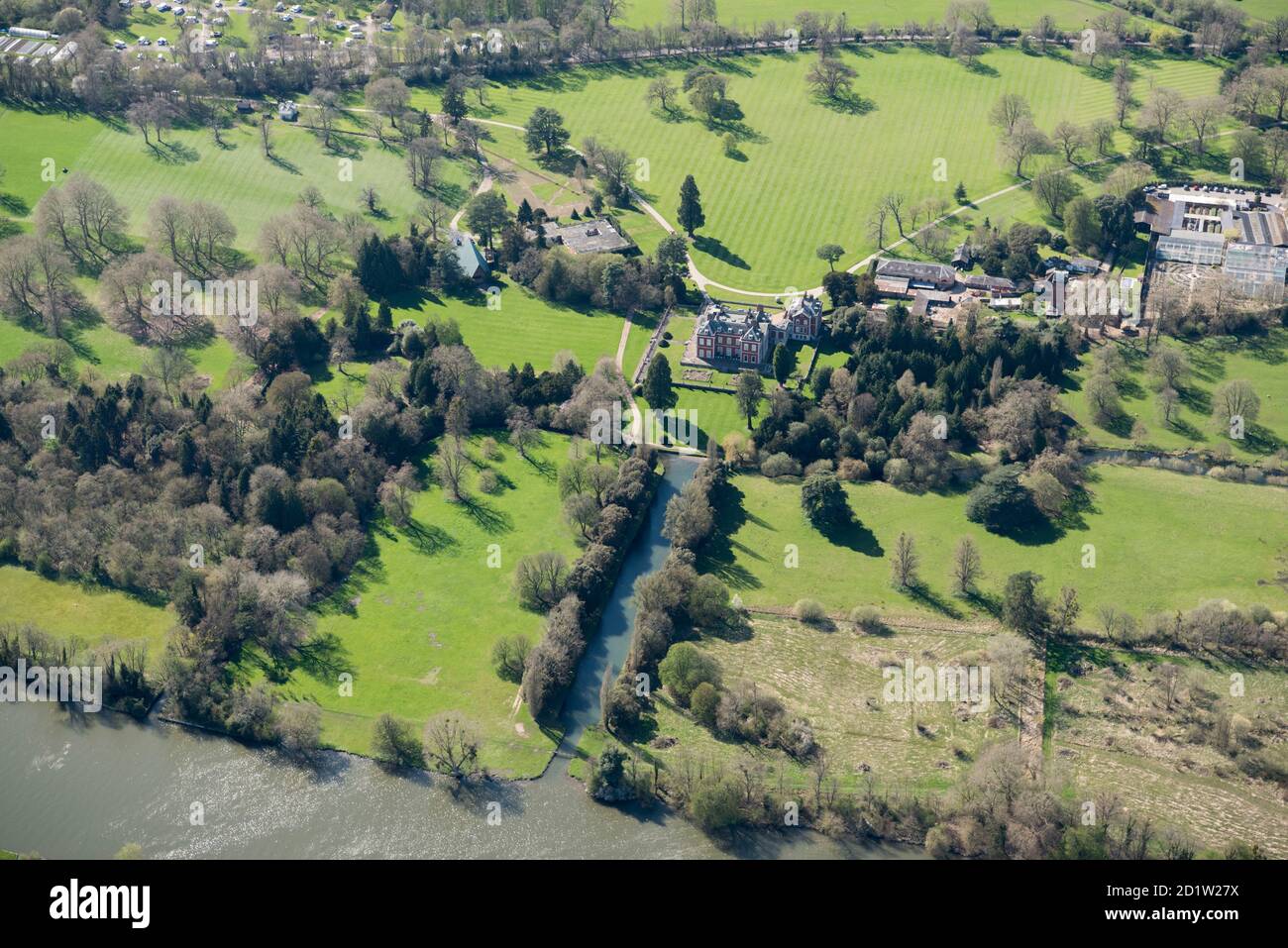 Landscape Park designed by Lancelot Capability Brown at Fawley Court