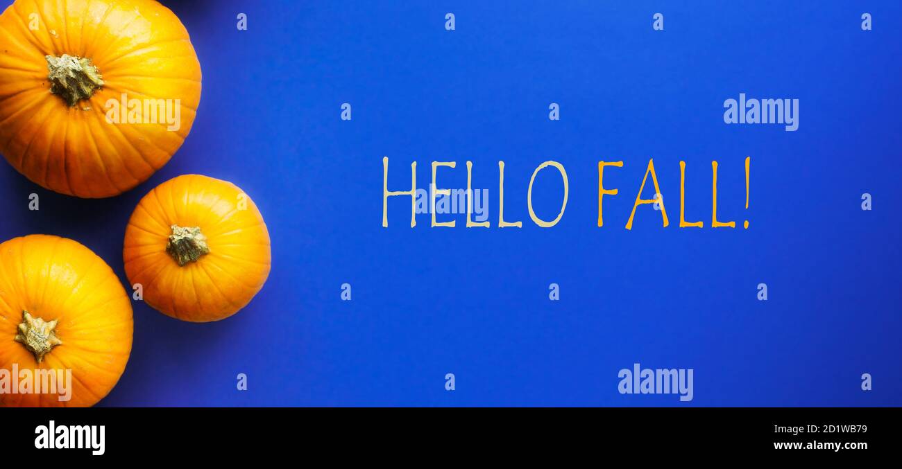 Hello fall hi-res stock photography and images - Alamy