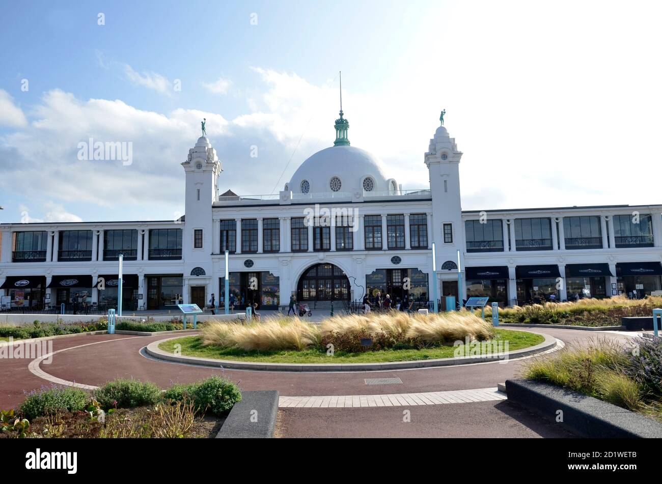 The Spanish City leisure complex in Whitley Bay, re-opened and revamped after years of dereliction in2018 Stock Photo