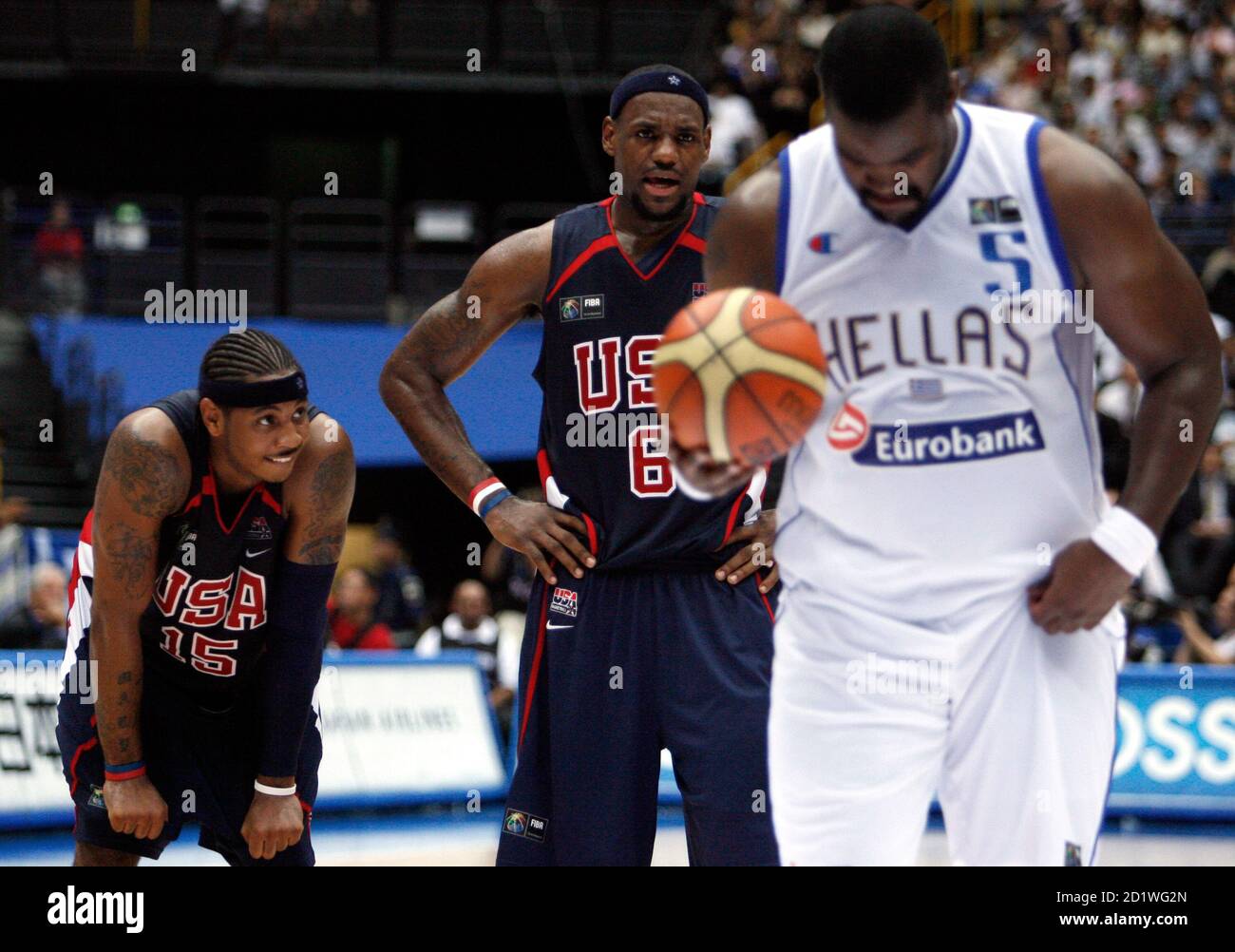 Lebron james free throw hires stock photography and images Alamy