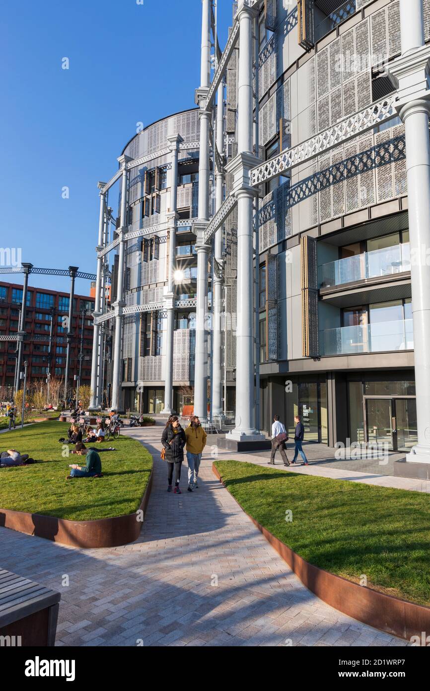 Gasometer england houses hires stock photography and images Alamy