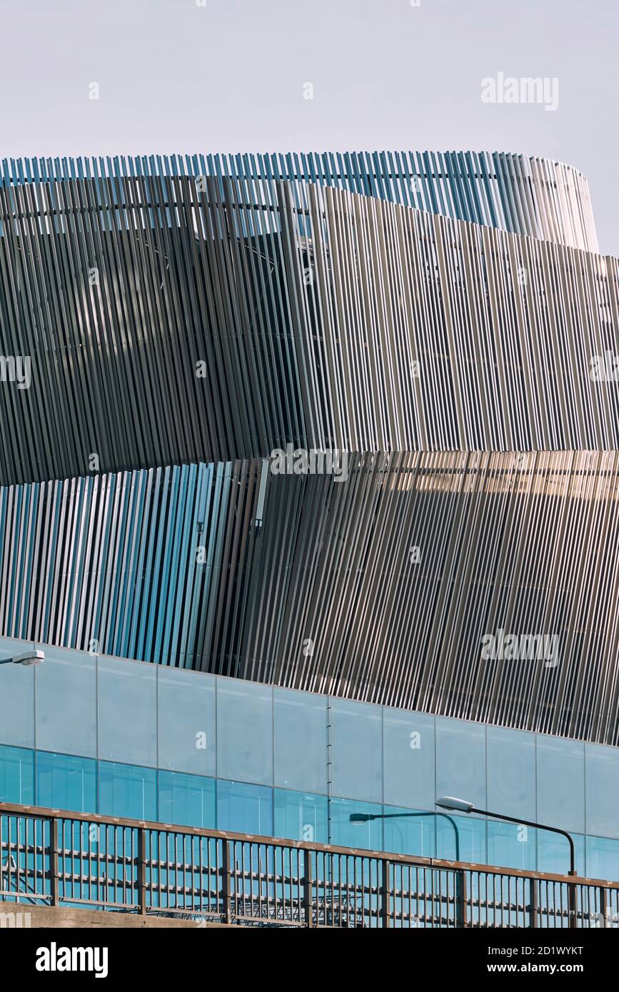 The exterior of the Stockholm Waterfront Congress Centre, a building