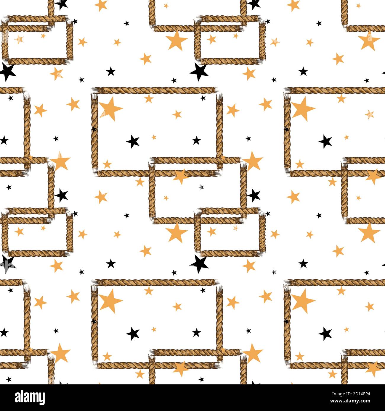 Repeat Pattern Frame Repeating pattern with frames and stars. Background with gold and black ...