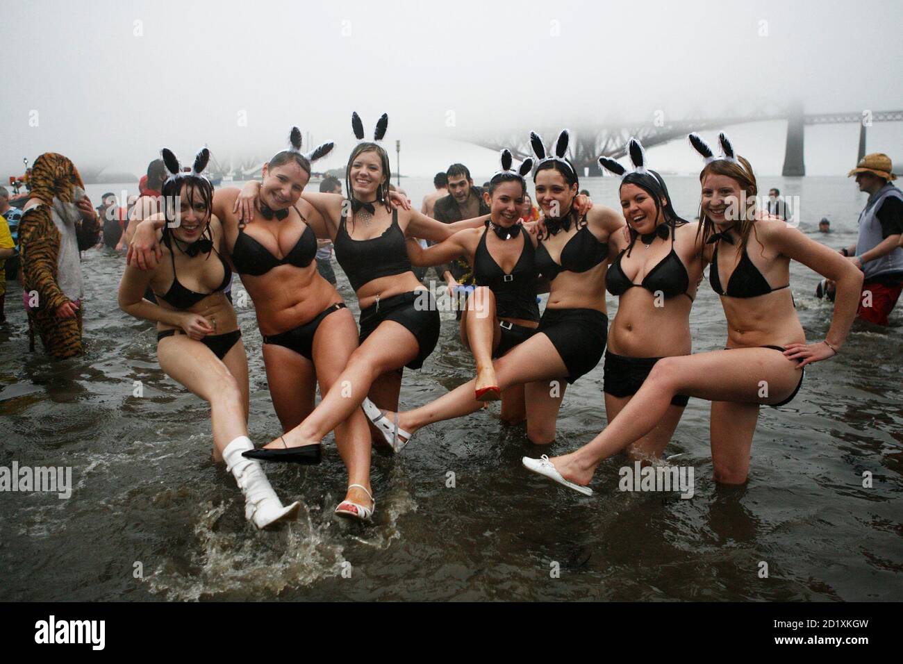 During New Years Swim High Resolution Stock Photography and Images - Alamy