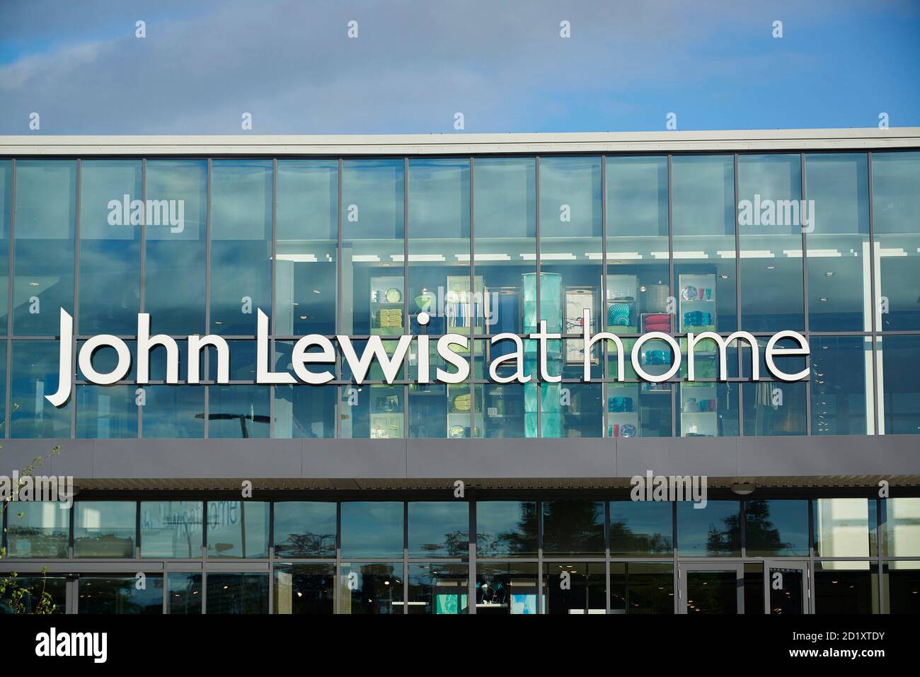 John Lewis at Home Waitrose retail store at Horesham, south east