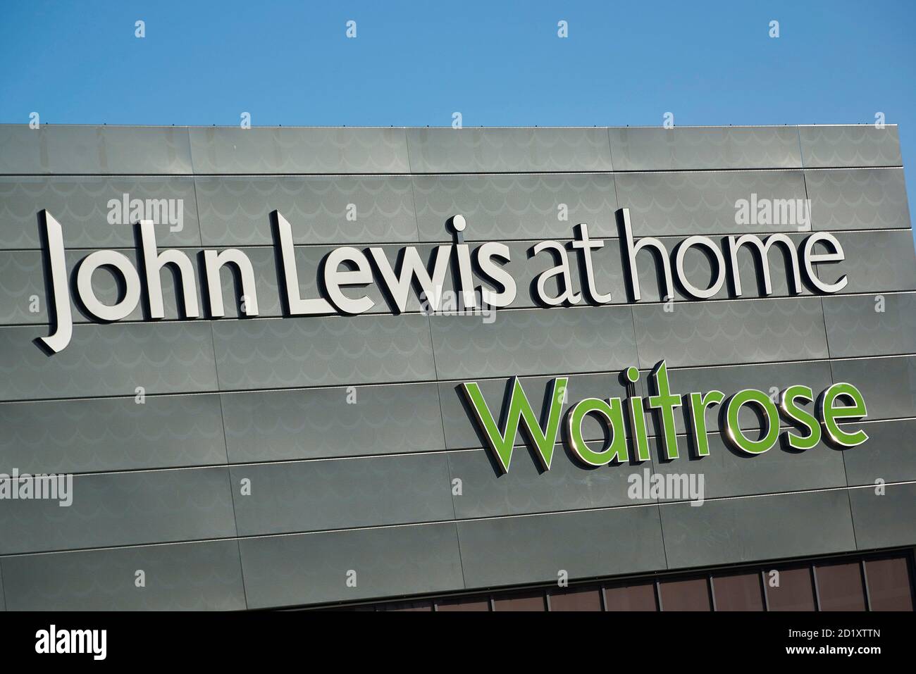 John Lewis at Home Waitrose retail store at Horesham, south east