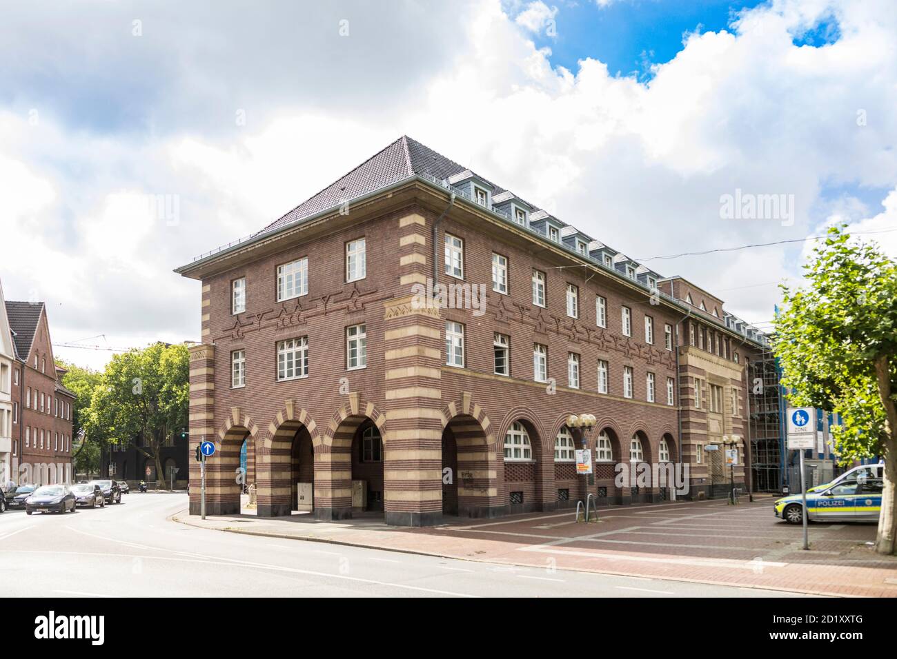 Police headquarters Oberhausen Stock Photo