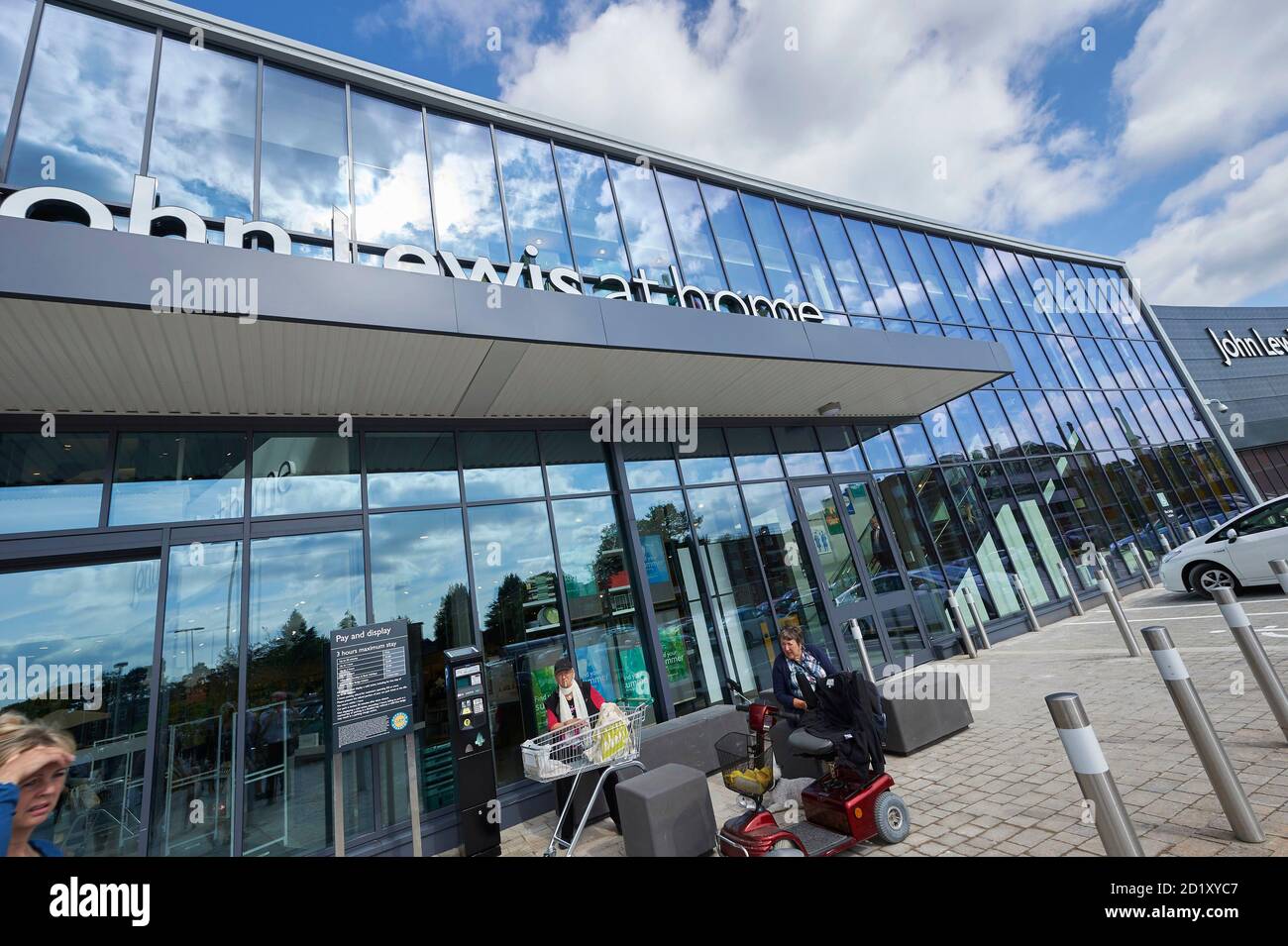 John Lewis at Home Waitrose retail store at Horesham, south east