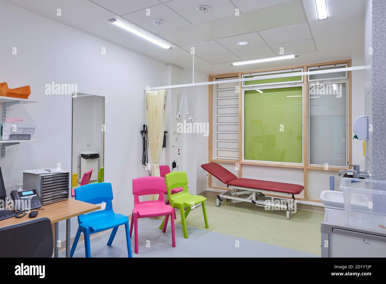 Sheffield Childrens Hospital South Yorkshire High Resolution Stock