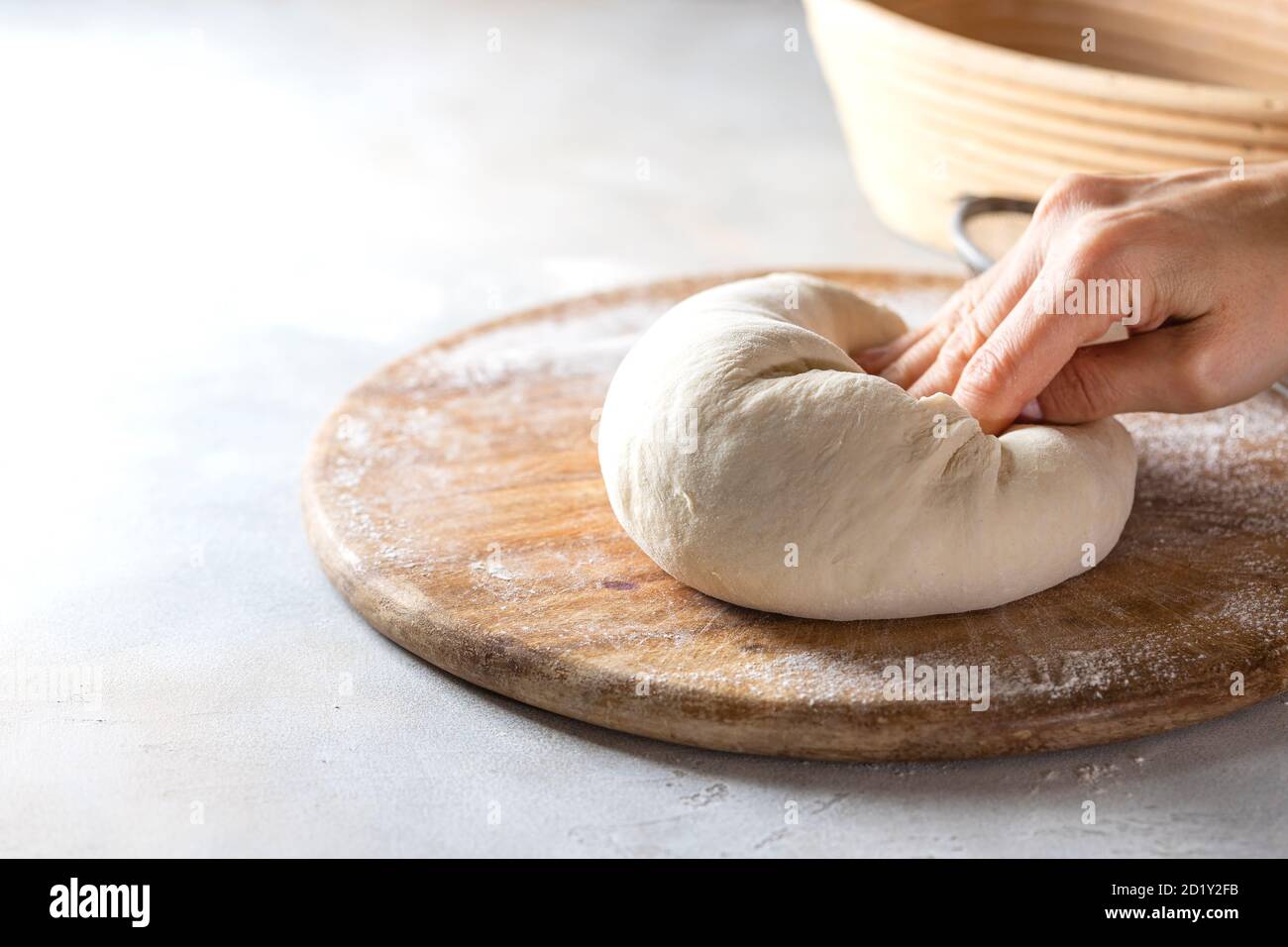 https://c8.alamy.com/comp/2D1Y2FB/homemade-bread-woman-hands-kneading-fresh-dough-for-making-bread-2D1Y2FB.jpg