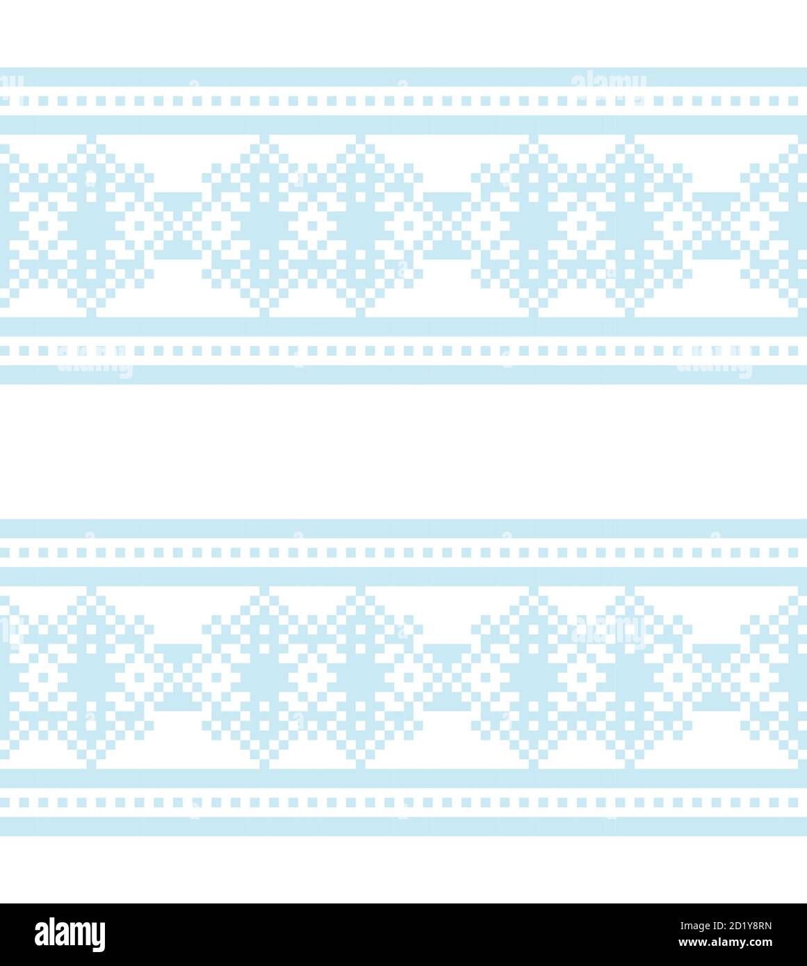 Christmas fair isle pattern background for fashion textiles, knitwear and graphics Stock Vector