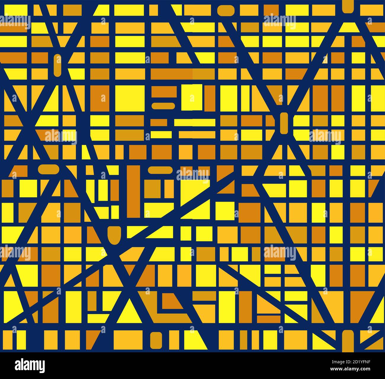 Map of the city seamless background pattern Stock Vector