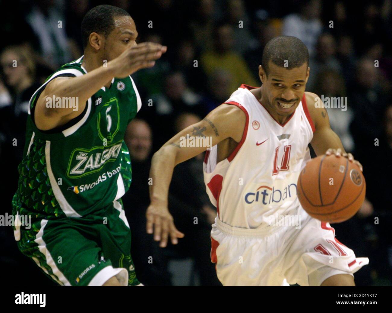 Marcus brown of zalgiris hi-res stock photography and images - Alamy