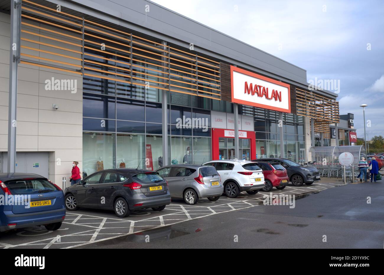 A Matalan store on the A1 retail park, Biggleswade, Beds, England Stock Photo