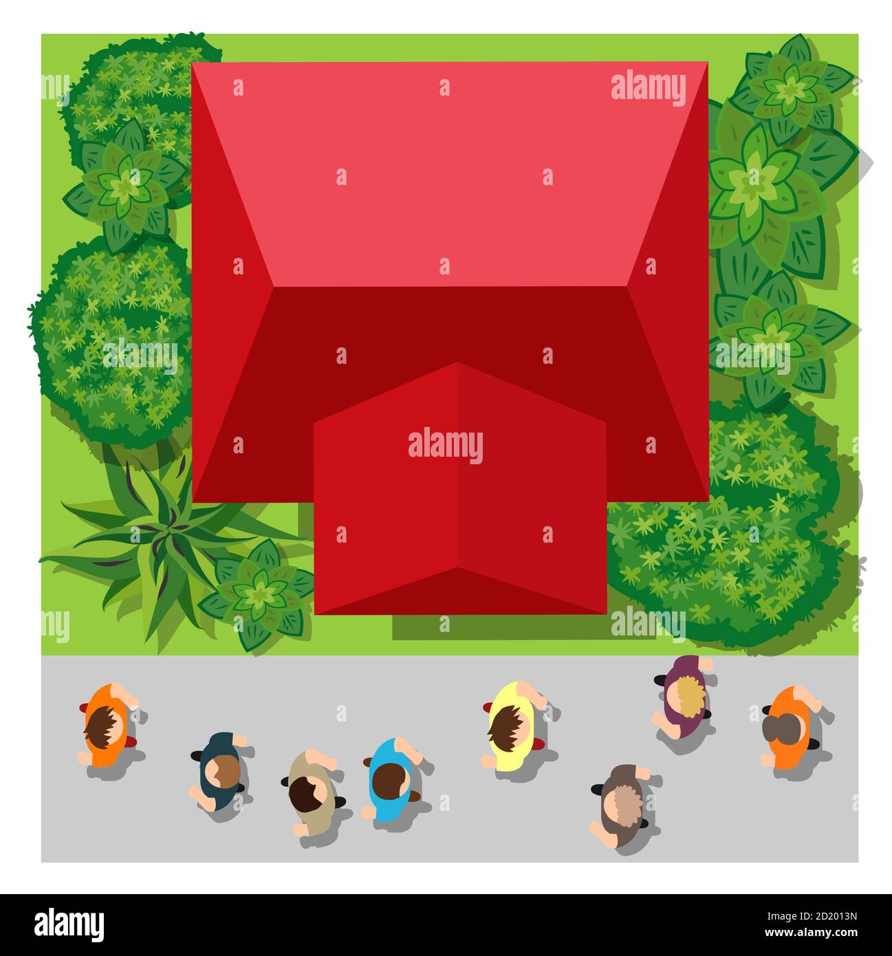 The top view is a map of the city district module block with town ...