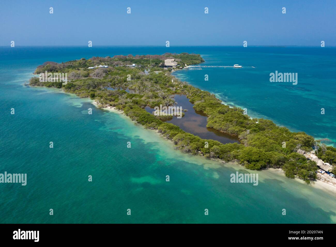 Beautiful green island in hi-res stock photography and images - Alamy