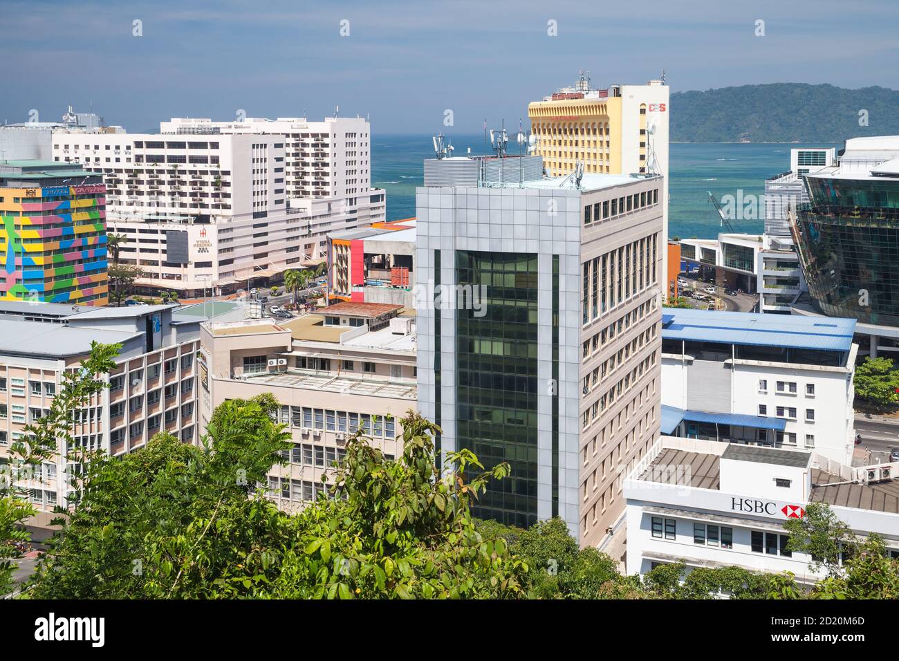 Kota Kinabalu, Malaysia March 17, 2019 Kota Kinabalu aerial
