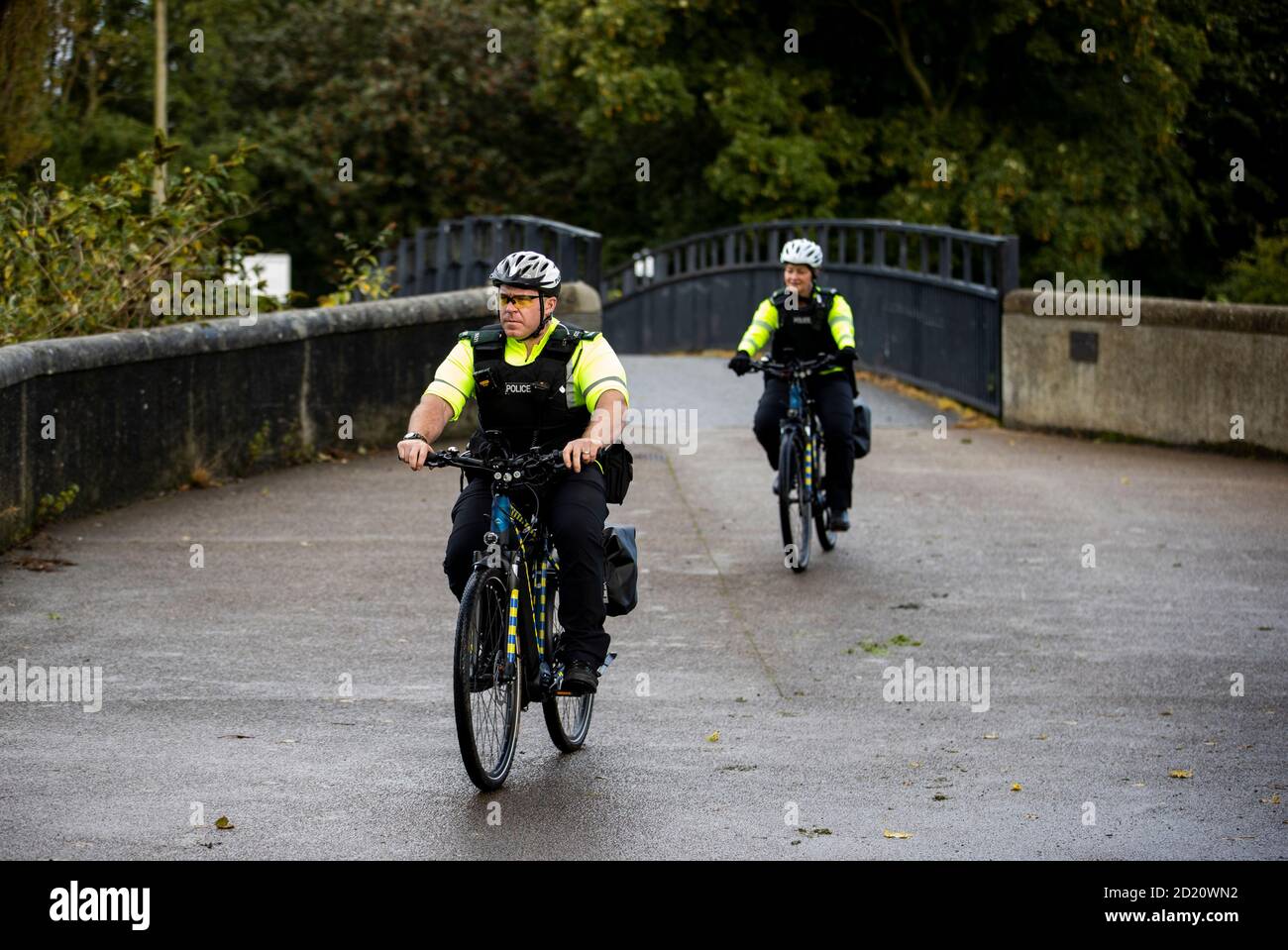 Neighbour Policing Team Officers riding 