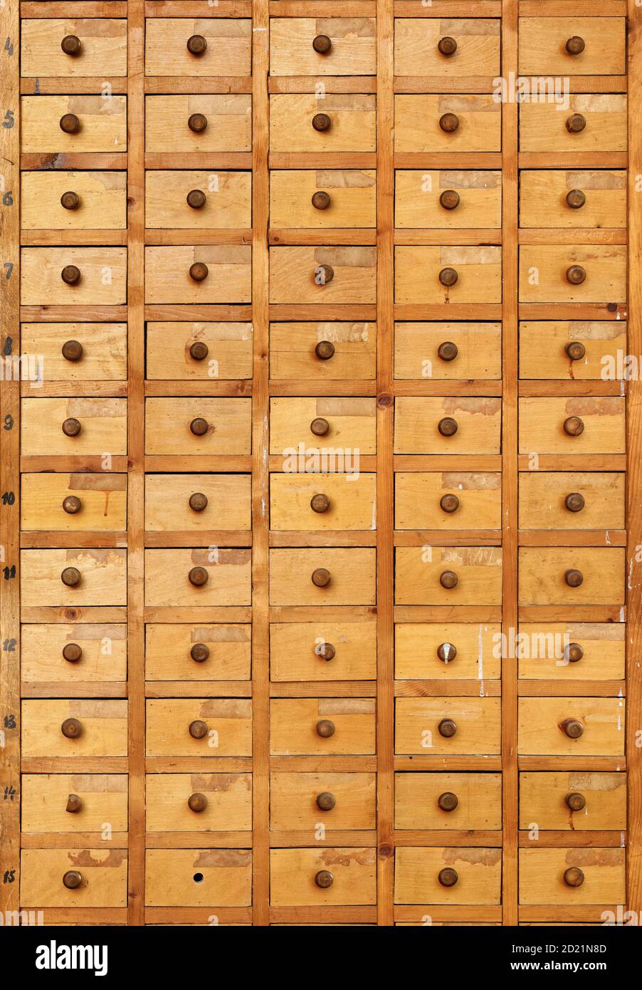 Card index cabinet hi-res stock photography and images - Alamy