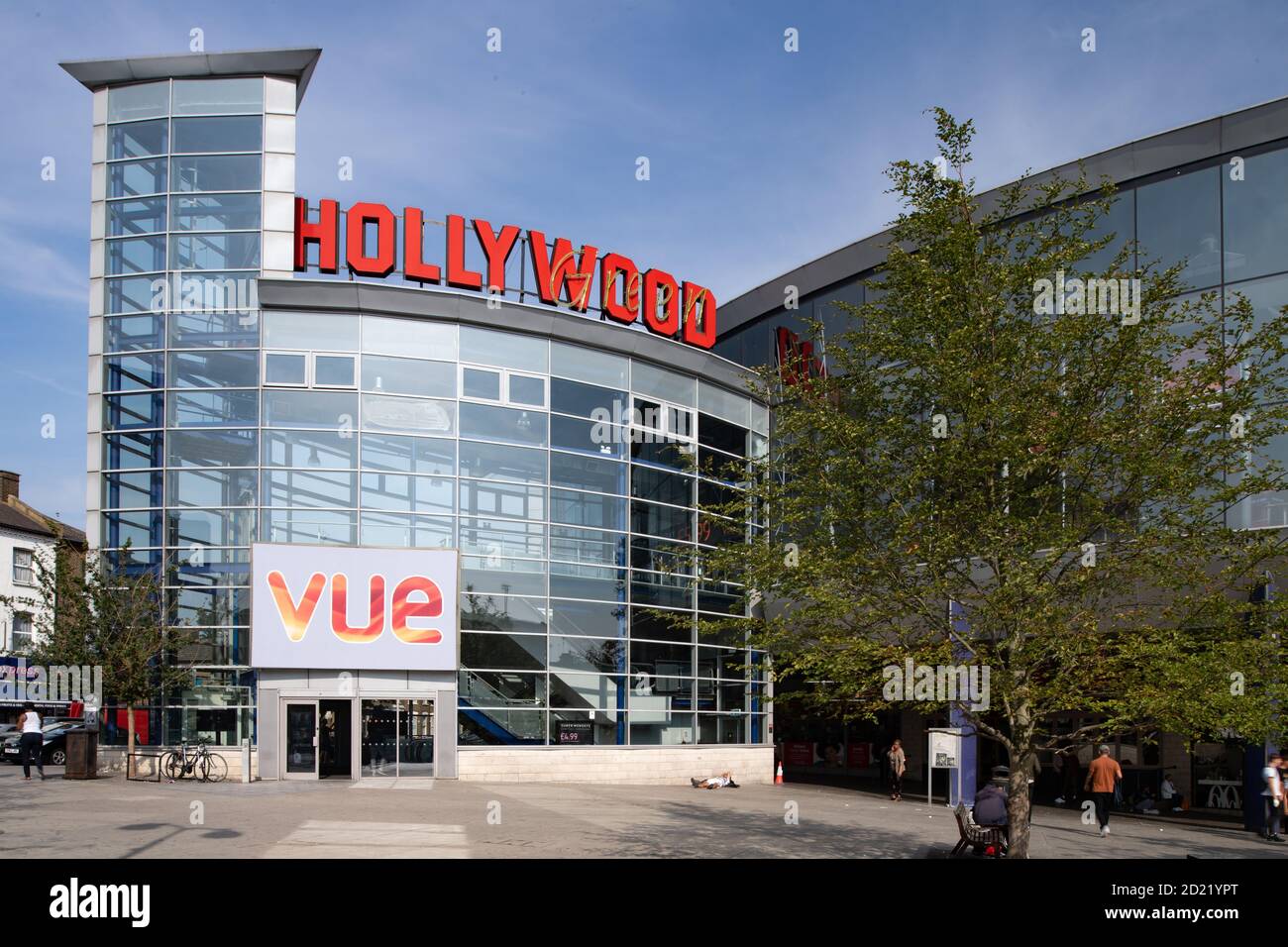 Exterior shots of Vue Cinemas in London Stock Photo Alamy