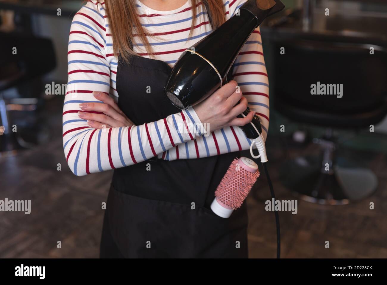 Hair salon dryer hi-res stock photography and images - Alamy