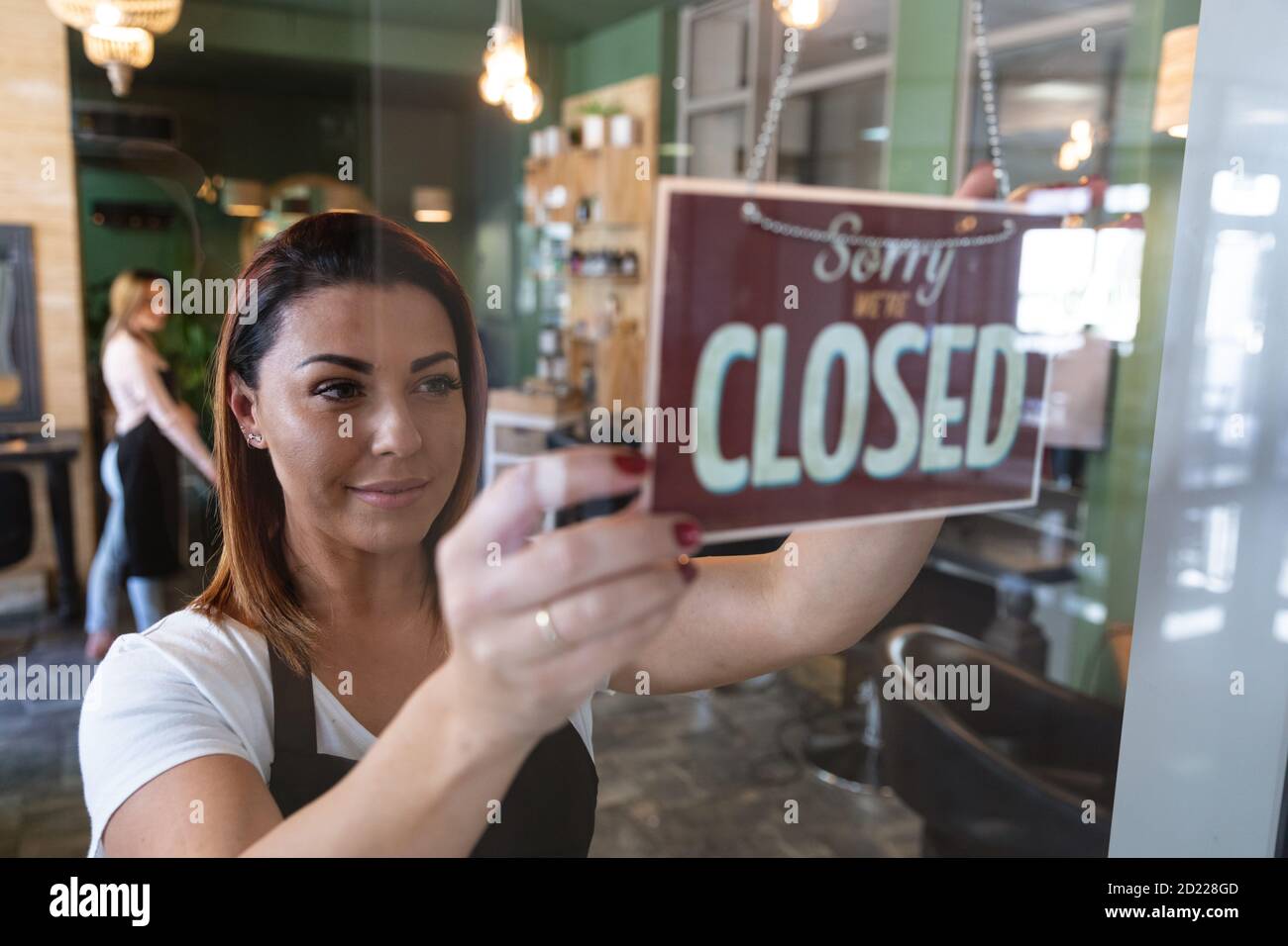 Hair Salon Sign High Resolution Stock Photography And Images Alamy