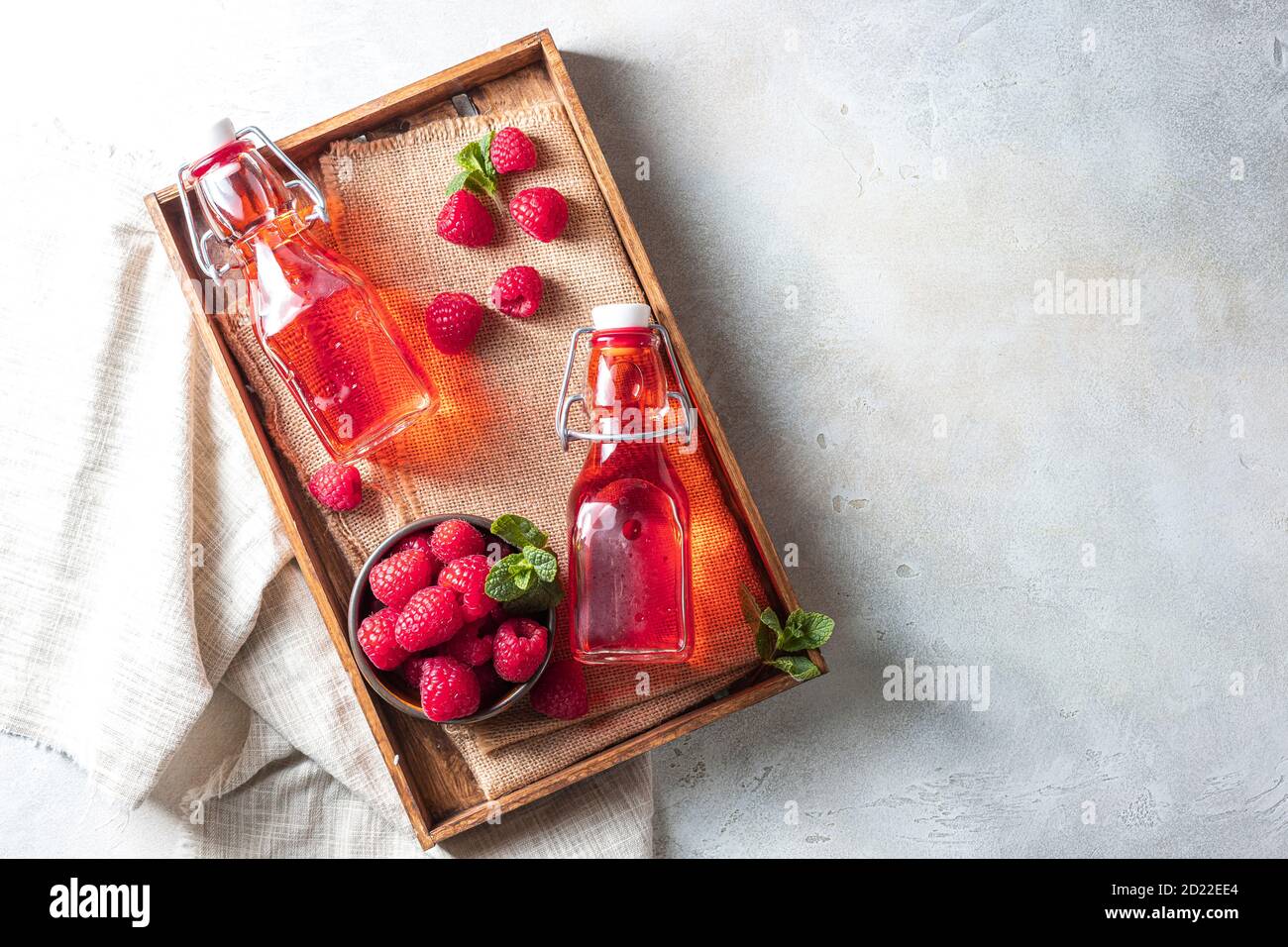 Homemade raspberry vinegar fresh hi-res stock photography and images ...