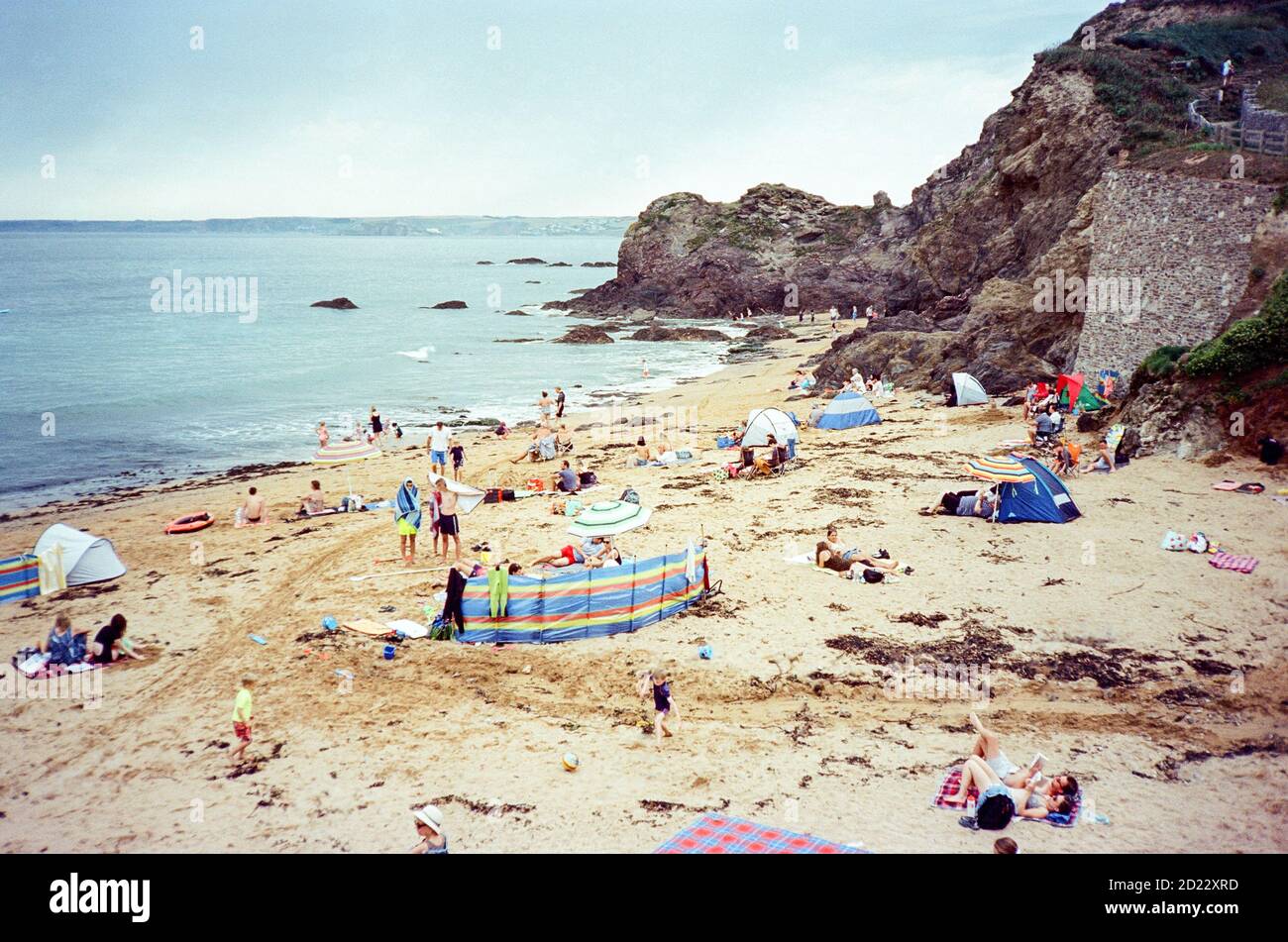 Mouthwell beach, Hope Cove, Kingsbridge, Devon, England, United Kingdom. Stock Photo