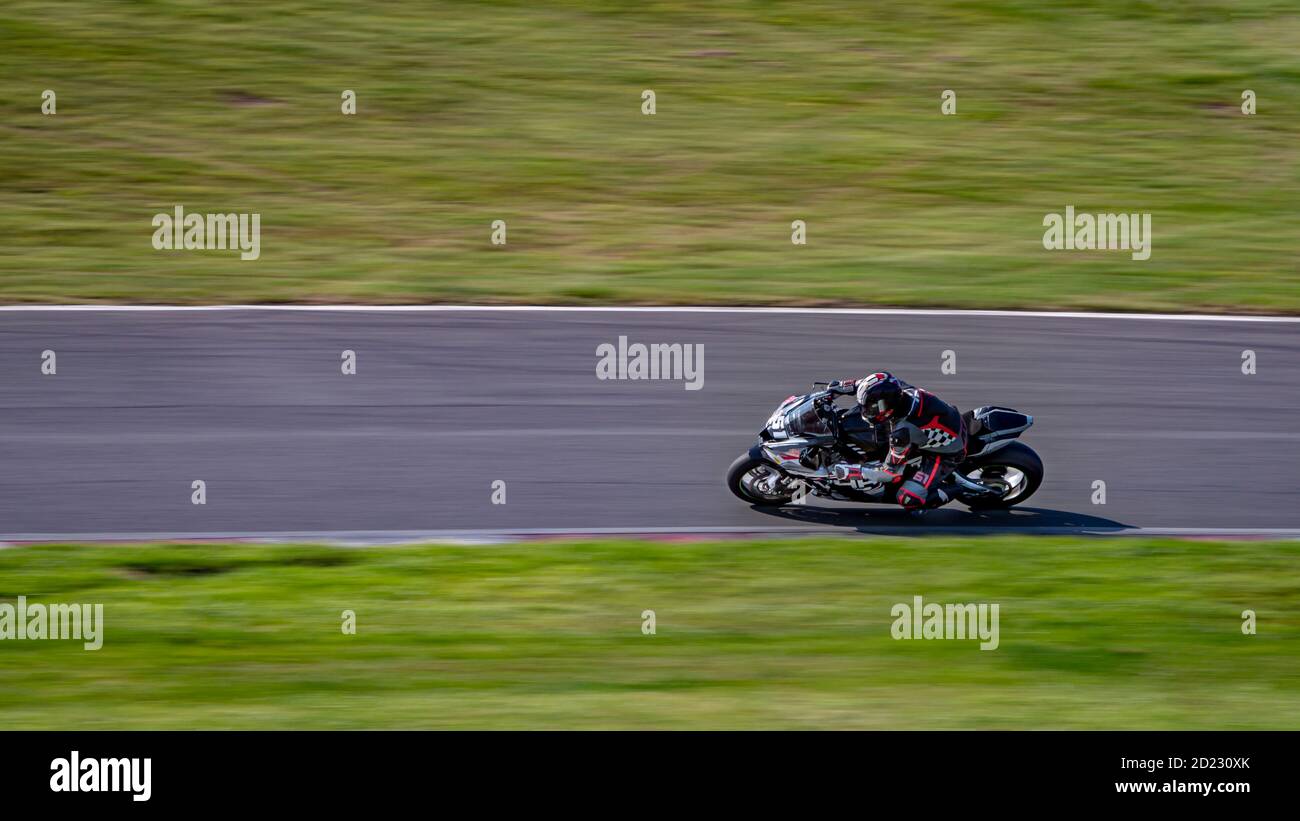 Cornering motorcycle road hi-res stock photography and images - Alamy