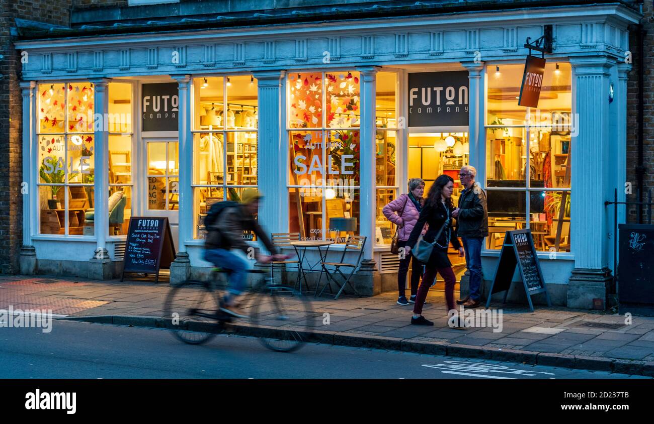 Futon Company furniture store Cambridge UK - small chain of around 20  stores, founded in 1980, sells futons and small space living furniture  Stock Photo - Alamy