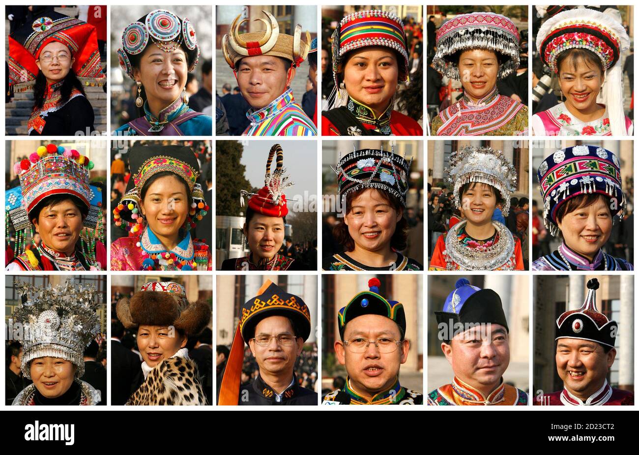 Chinese ethnic minorities Cut Out Stock Images & Pictures Alamy