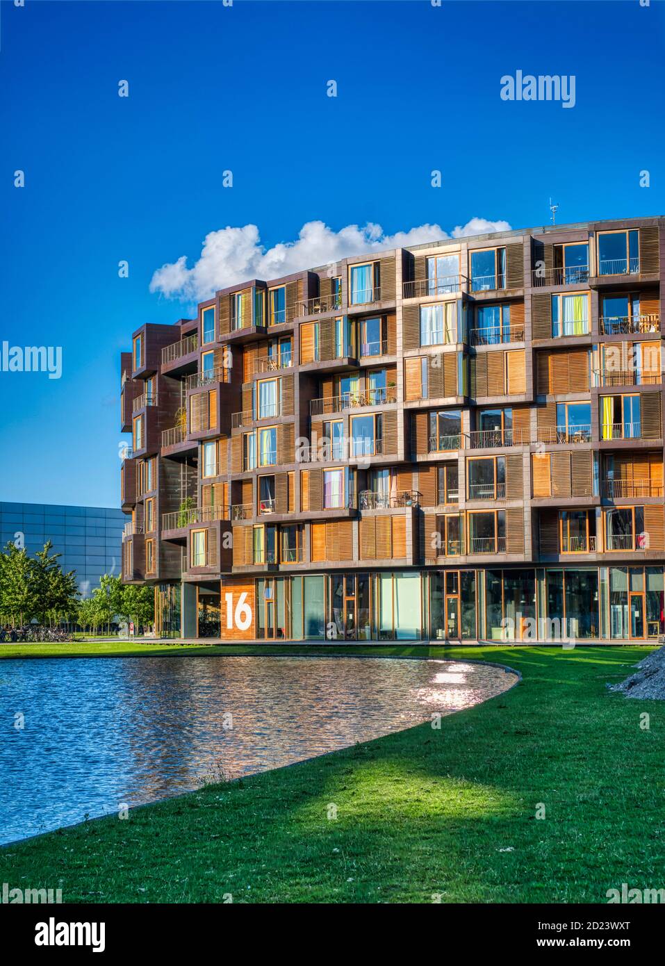 Modern architecture in Copenhagen,Denmark Stock Photo